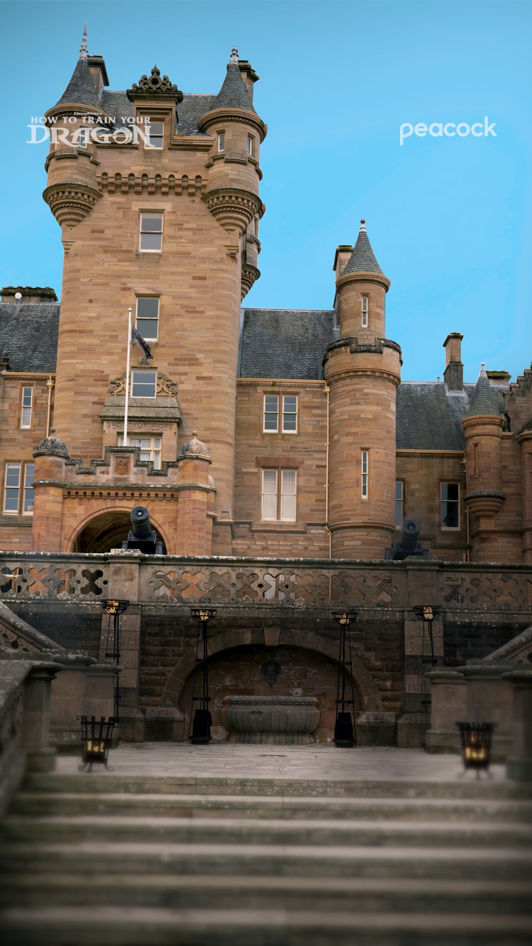 How to train your dragon outside of castle