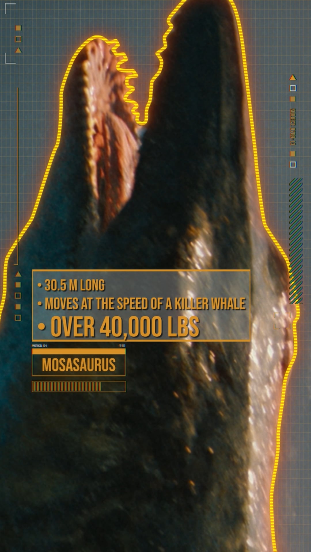 Jurassic-World-Rebirth-Peacock mosasauraus moves at the speed of a killer whale