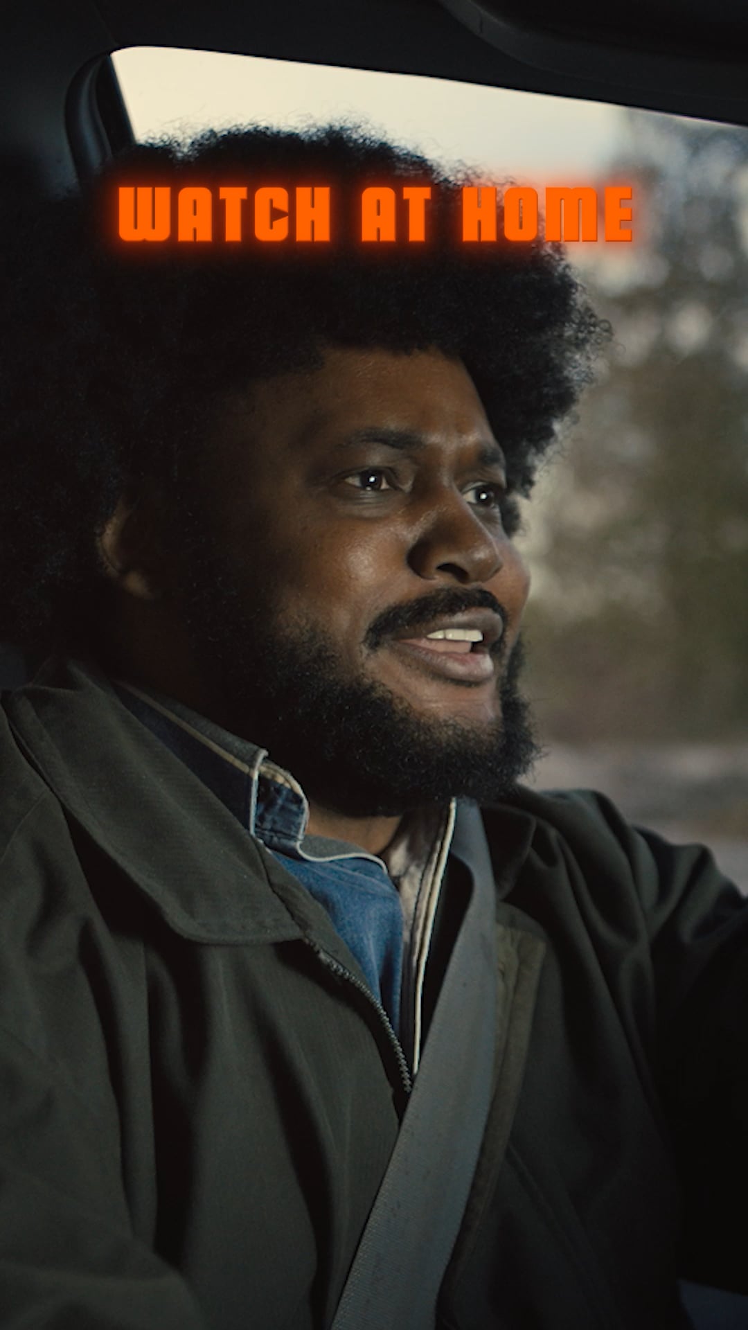 five nights at Freddy's 2 actor looking in rear view mirror