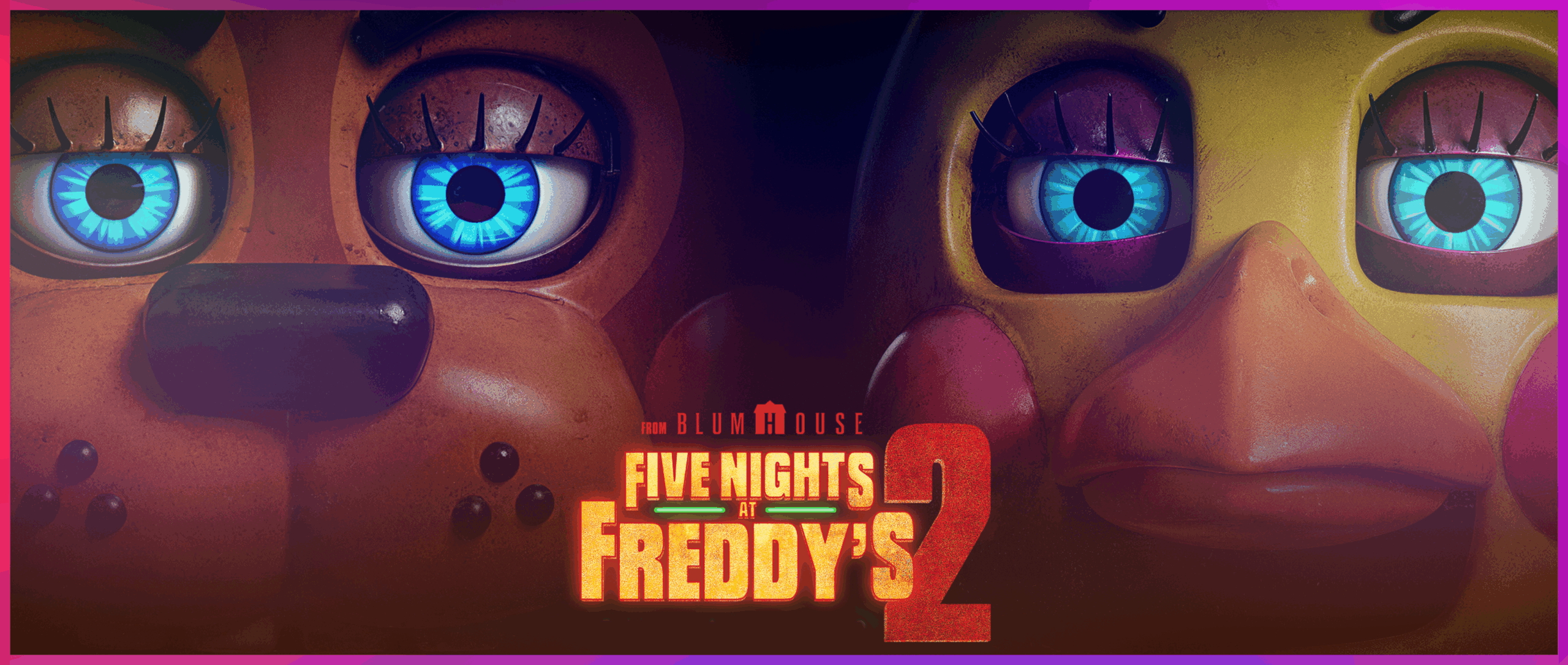 five nights at Freddy's 2 slide robot bear and duck