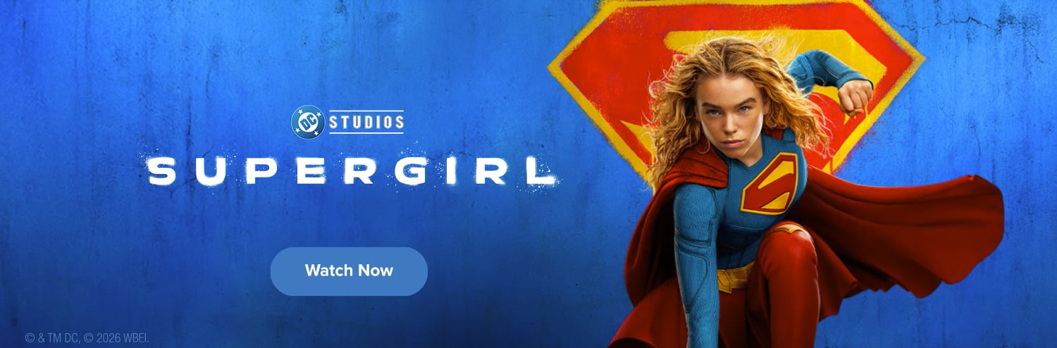 Supergirl with logo